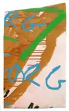 Ohne Titel (Vorsprung durch Kippenberger) by Martin Kippenberger, Öl und Lack auf Leinwand mit unregelmäßig geschnittenen Rändern ca, sold Dec 2006