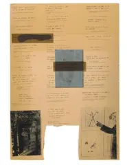 Exercismus von überfälliger Laune by Martin Kippenberger, Offsetlithographie, collagiert mit serigraphierten Kunststoffelementen und mit Acryl bemalter Holztafel auf chamoisfarbe, sold Dec 2006