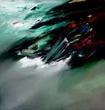 Peter Kuckei, Ohne Titel, Öl auf Leinwand