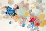 Ohne Titel (Scheiben) by Ernst Wilhelm Nay, Aquarell auf Velin, sold Dec 2006