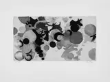 Ernst Wilhelm Nay, Farbaquatinta 1957 - 1, Farbige Aquatintaradierung auf Rives Velin