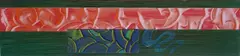 Study for Painting # 330 by David Reed, Öl und Alkyd auf Holz, sold Dec 2006