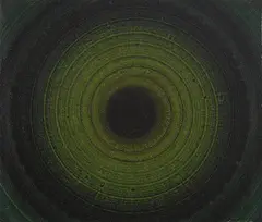 Ohne Titel by Robert Rotar, Öl auf Holz, sold Dec 2006