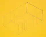 Fred Sandback, Acht Variationen für die Galerie Heiner Friedrich