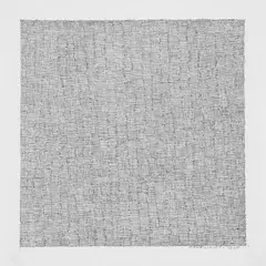 Jan Schoonhoven, Ohne Titel, 3 Arbeiten: jeweils Tuschfeder auf Papier, je