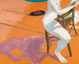 Norbert Tadeusz, Ohne Titel (Sitzender weiblicher Akt)