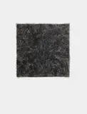 Nacht by Günther Uecker, 1986, Mixed media. Nails and black paint over canvas ..., sold Dec 2006