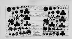 SAS Passenger Ticket by Andy Warhol, Farbserigraphie auf Karton, sold Dec 2006