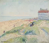 Theo von Brockhusen, Strand in Knokke (Dünenlandschaft)