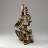 Otto Gutfreund, Cellista, Bronzeplastik