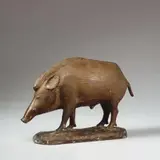 Gerhard Marcks, Wildschwein, Bronzeplastik