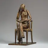 Sitzende Leserin (Barbara) by Gerhard Marcks, Bronzeplastik, sold Nov 2006