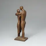 Gerhard Marcks, Stehendes Liebespaar, Bronzeplastik