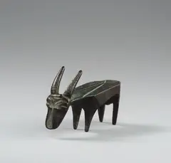 Steinbock by Ewald Mataré, Bronzeplastik nach einer Holzschnitzerei, sold Nov 2006