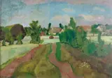 Otto Modersohn, Fischerhude - Weg in der Heide