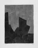 Composition bleue et jaune by Serge Poliakoff, Original-Farblithographie auf Rives-Velin, sold Nov 2006