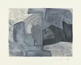 Composition grise by Serge Poliakoff, Original-Farblithographie auf Rives-Velin, sold Nov 2006
