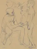 Christian Schad, Mann mit Junge