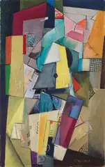 Georges Valmier, Komposition, Öl auf Leinwand