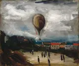 Ballon à Pontoise by Maurice de Vlaminck, 1923, Oil on canvas, sold Nov 2006