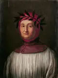 Italian School, BILDNIS DES LORBEERBEKRÖNTEN DICHTERS GIOVANNI BOCCACCIO.