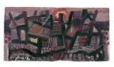 Eduard Bargheer, Fischerinsel Saint Louis, Senegal, Öl auf Leinwand