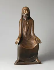 Lehrender Christus by Ernst Barlach, Bronzeplastik, sold Jun 2006
