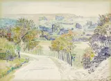 Paul Baum, Straße von Willingshausen nach Neustadt