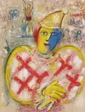 Marc Chagall, Aus: Circus, Original-Farblithographie auf Velin
