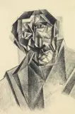 Carl Grossberg, Kubistisches Porträt