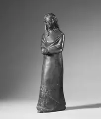 Schreitende (Gewandfigur) by Joseph Jaekel, Bronzeplastik, sold Jun 2006