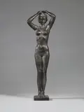 Vor dem Spiegel by Fritz Klimsch, Bronzeplastik, sold Jun 2006