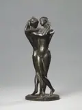 Tänzerinnen by Fritz Klimsch, Bronzeplastik, sold Jun 2006