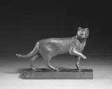 Gehende Katze (Kater Schwarzmann) by Gerhard Marcks, Bronzeplastik, sold Jun 2006