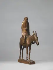 Maultierreiter by Gerhard Marcks, Bronzeplastik, sold Jun 2006