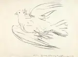 La colombe volant by Pablo Picasso, Original-Lithographie auf Arches-Velin, sold Jun 2006