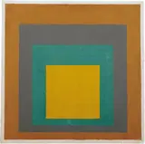 Josef Albers, Study to Homage to the Square: "Elected"