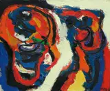 Ohne Titel by Karel Appel, Öl auf Leinwand, sold Jun 2006