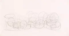 John Cage, 8R / 14, Bleistift auf Japanbütten