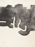 Eduardo Chillida, Nitaz, Original-Radierung auf gelblichem Arches-Velin