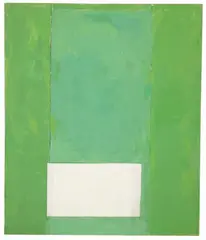 Fritz Harnest, Ohne Titel (Anakreons Grab I), Öl auf Leinwand