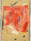 Imi Knoebel, Ohne Titel, Schichtzeichnung: Acryl über Folien und Karton