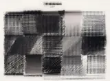 Heinz Mack, Ohne Titel (Raster schwarz-weiß)