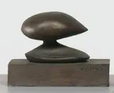 Eidetos (Weg in die Zukunft) by A. R. Penck, Bronzeplastik mit brauner Patina, sold Jun 2006