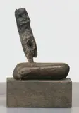 Ohne Titel by A. R. Penck, Bronzeplastik mit brauner Patina, sold Jun 2006