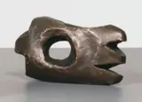 Ohne Titel by A. R. Penck, Bronzeplastik mit brauner Patina, sold Jun 2006