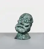 Januskopf by A. R. Penck, Bronzeplastik mit grüner Patina, sold Jun 2006