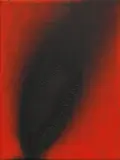 Ohne Titel (Feuerbild) by Otto Piene, Öl und Feuer auf Leinwand, sold Jun 2006