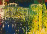 Gerhard Richter, Ohne Titel, Öl auf Karton
