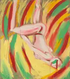 Salomé, Ohne Titel (Artist), Acryl auf Nessel